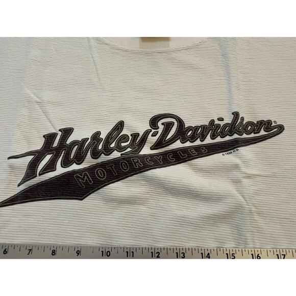 Vintage 1998 Harley Davidson Men's T-shirt. Jones Little Rock Arkansas XL. thick - Picture 3 of 6